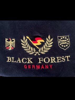 Black Forest Germany Embroidered TShirt